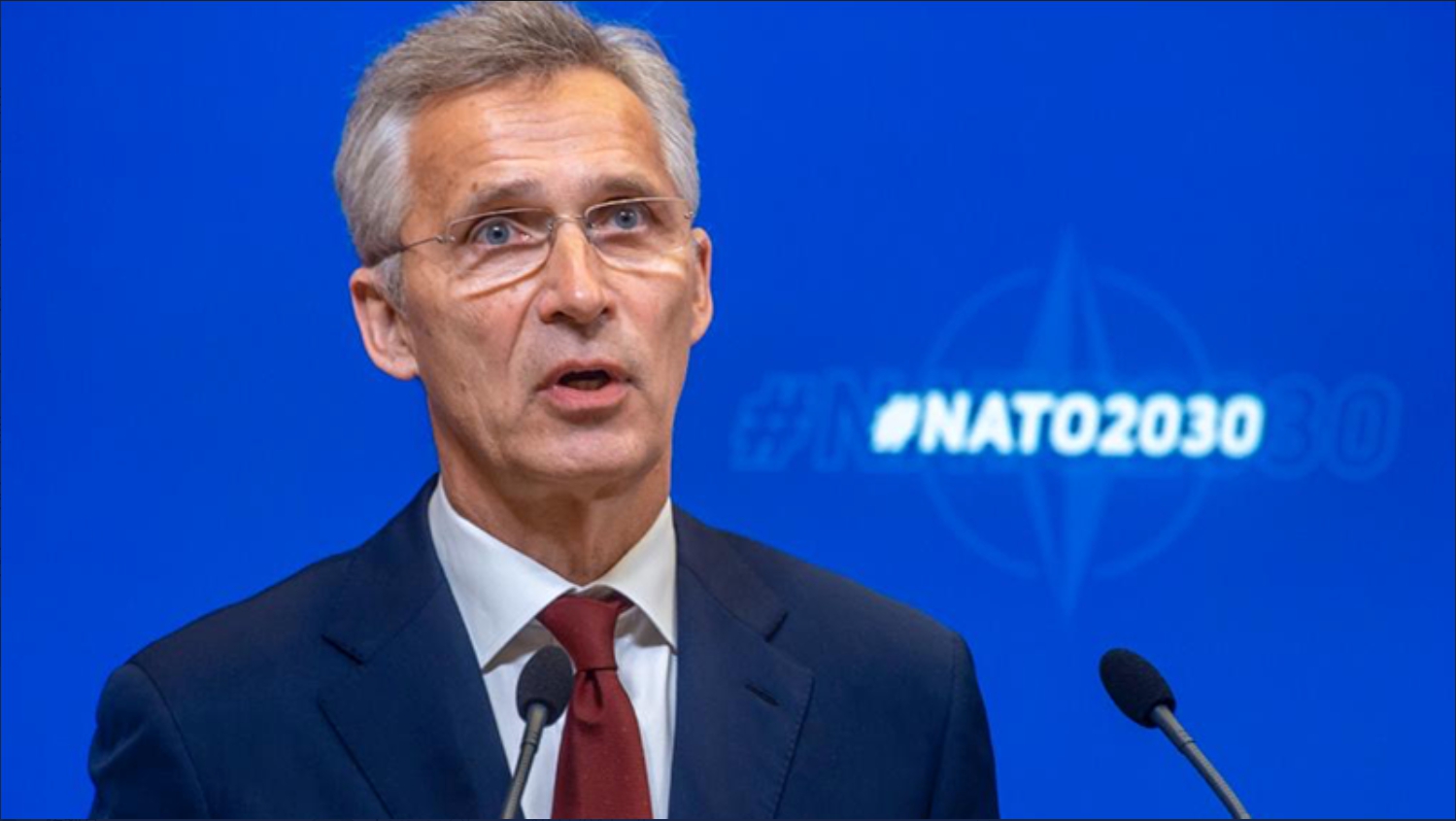 北大西洋公約組織（NATO）秘書長史托騰伯格。   圖：翻攝自NATO 推特(資料照片)