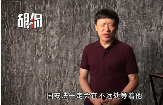 中國官媒《環球時報》總編輯胡錫進。   圖：翻攝微博