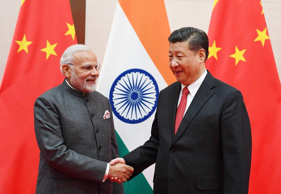 中國崛起，持續向外擴張，印度必成中國在地緣政治上的一大對手，利用「印太戰略」強化自身實力，引進大國勢力，共同在印太地區制衡中國，將是印度最佳的外交戰略作為。   圖：翻攝莫迪臉書（資料照）