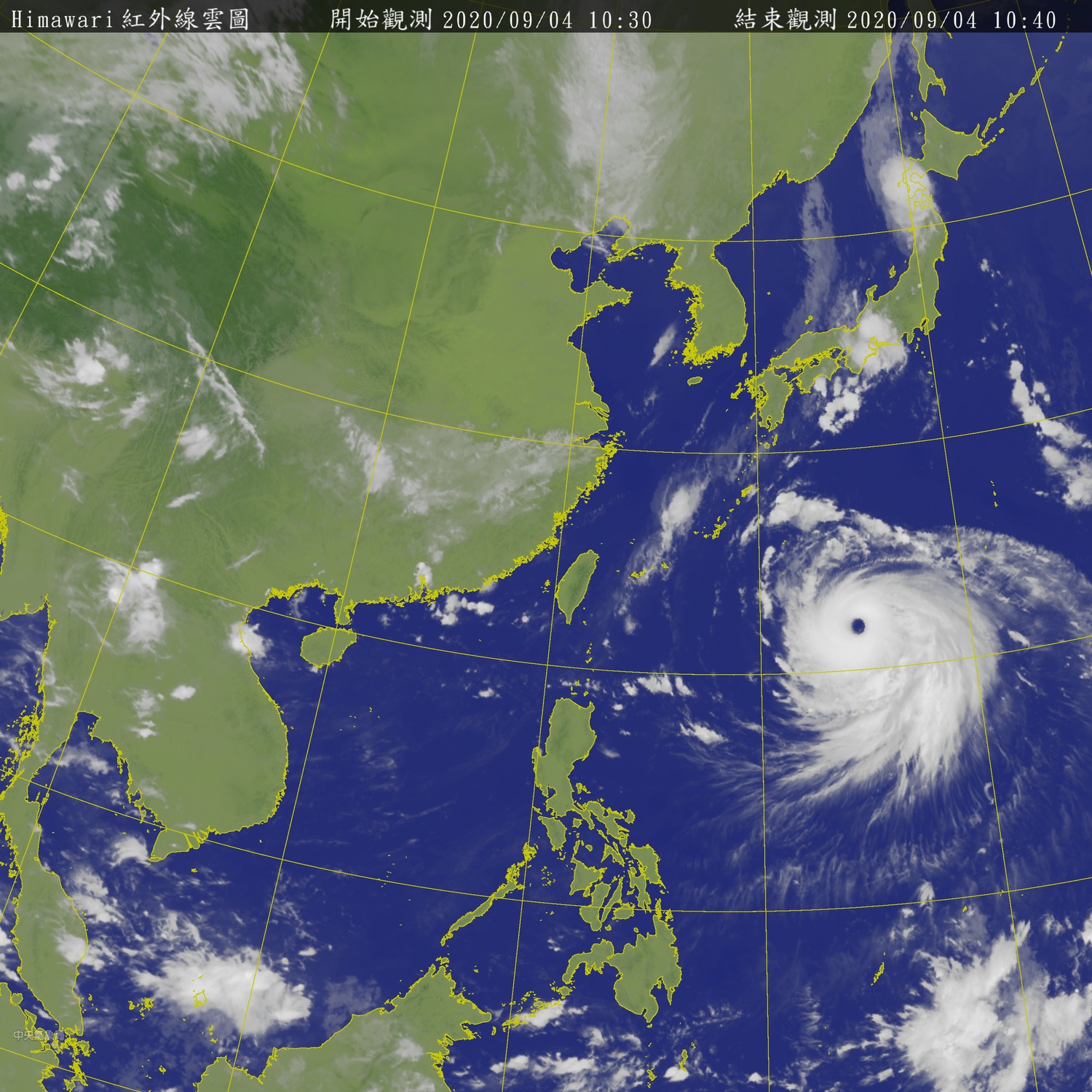 海神之眼超清晰 已成強颱衝日韓台灣這4區慎防午後雷雨狂炸 生活 新頭殼newtalk