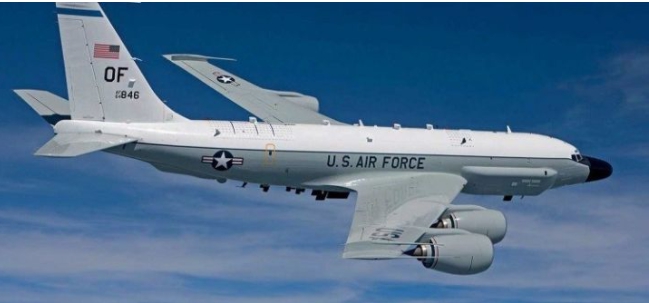 美軍RC-135V偵察機   圖 : 翻攝自微信 / 微文庫