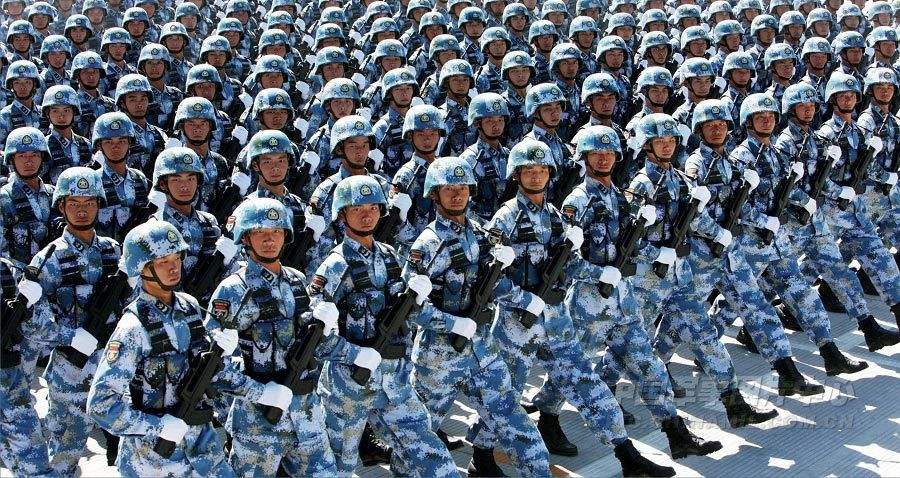 中國人民解放軍。   圖：翻攝百度
