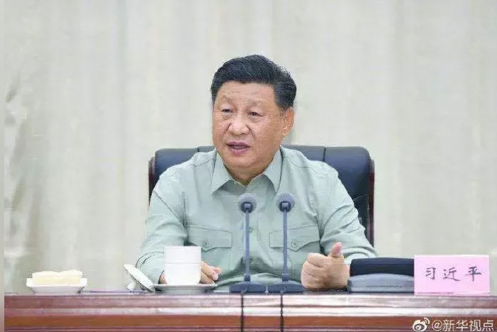 中国国家主席习近平上任以来，支持深化军队改革，一连打下4名「军中老虎」。   图：翻摄自央视(photo:NewTalk)