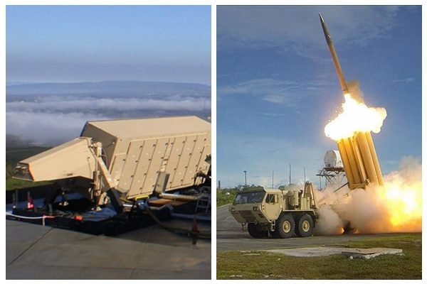 薩德(THAAD)終端高空防禦飛彈系統。 圖 : 翻攝自維基百科 薩德(THAAD)終端高空防禦飛彈系統。 圖 : 翻攝自維基百科