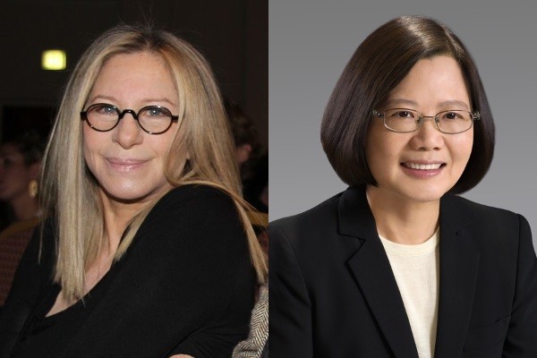 Barbra Streisand publicly praised Taiwan's success in preventing epidemics and 