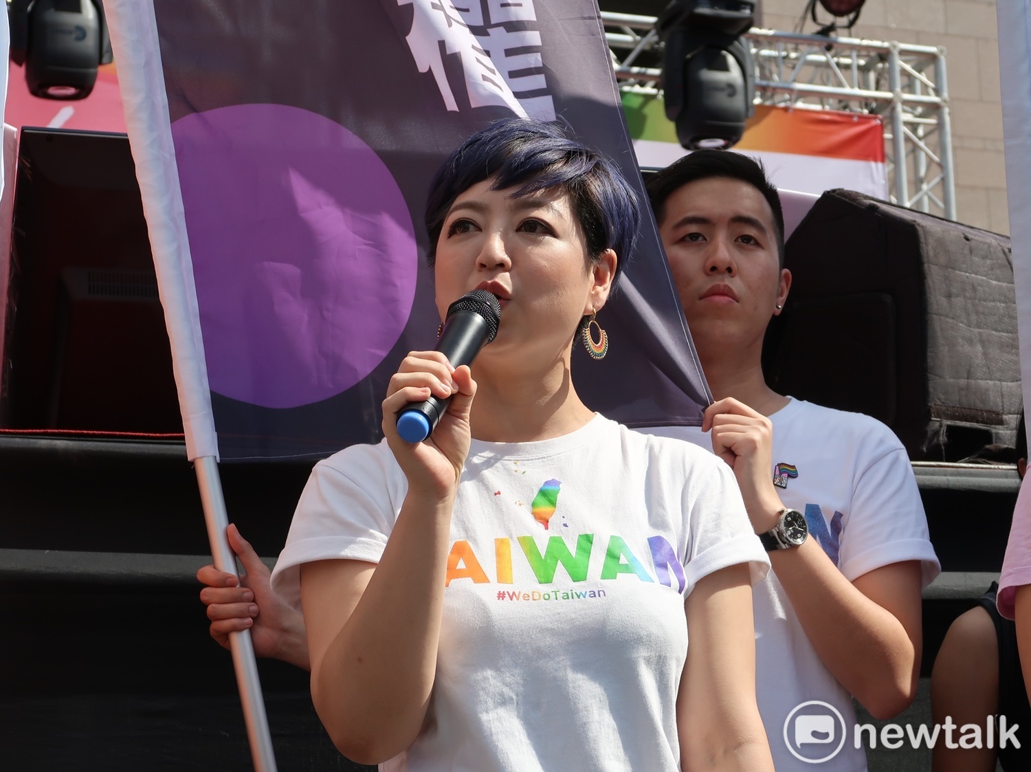 Lv Xinjie, CEO of Rainbow Equality Platform Photo: Lin Chaoyi / photo