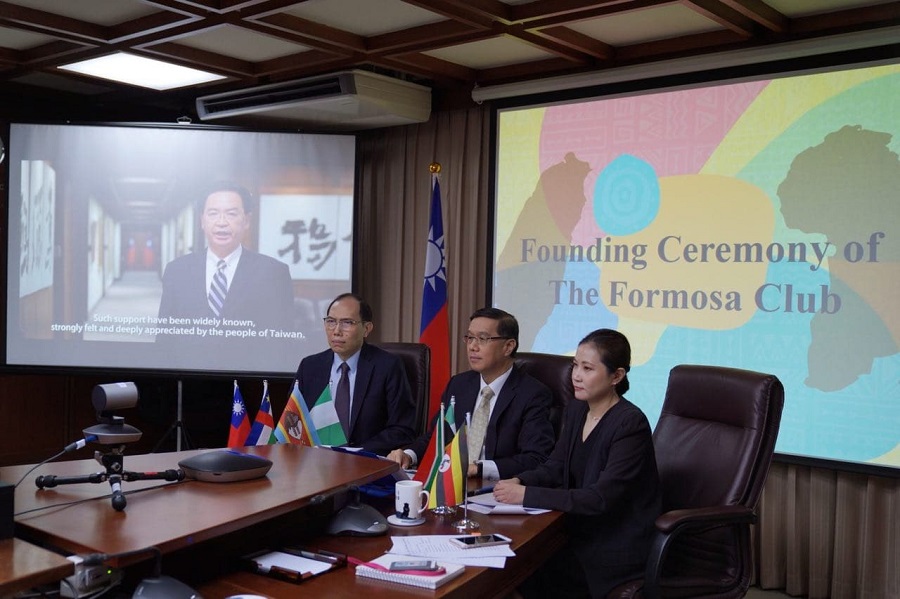 Deputy Foreign Minister Cao Lijie chaired the inaugural meeting of the Formosa Club in Africa Image: Ministry of Foreign Affairs / Provided