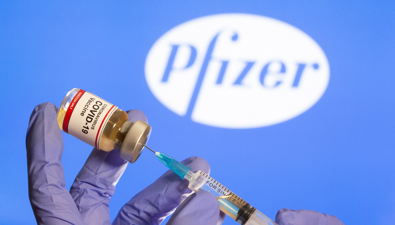 美国辉瑞药厂（Pfizer）冠状病毒疫苗。   图：达志影像/路透社(photo:NewTalk)