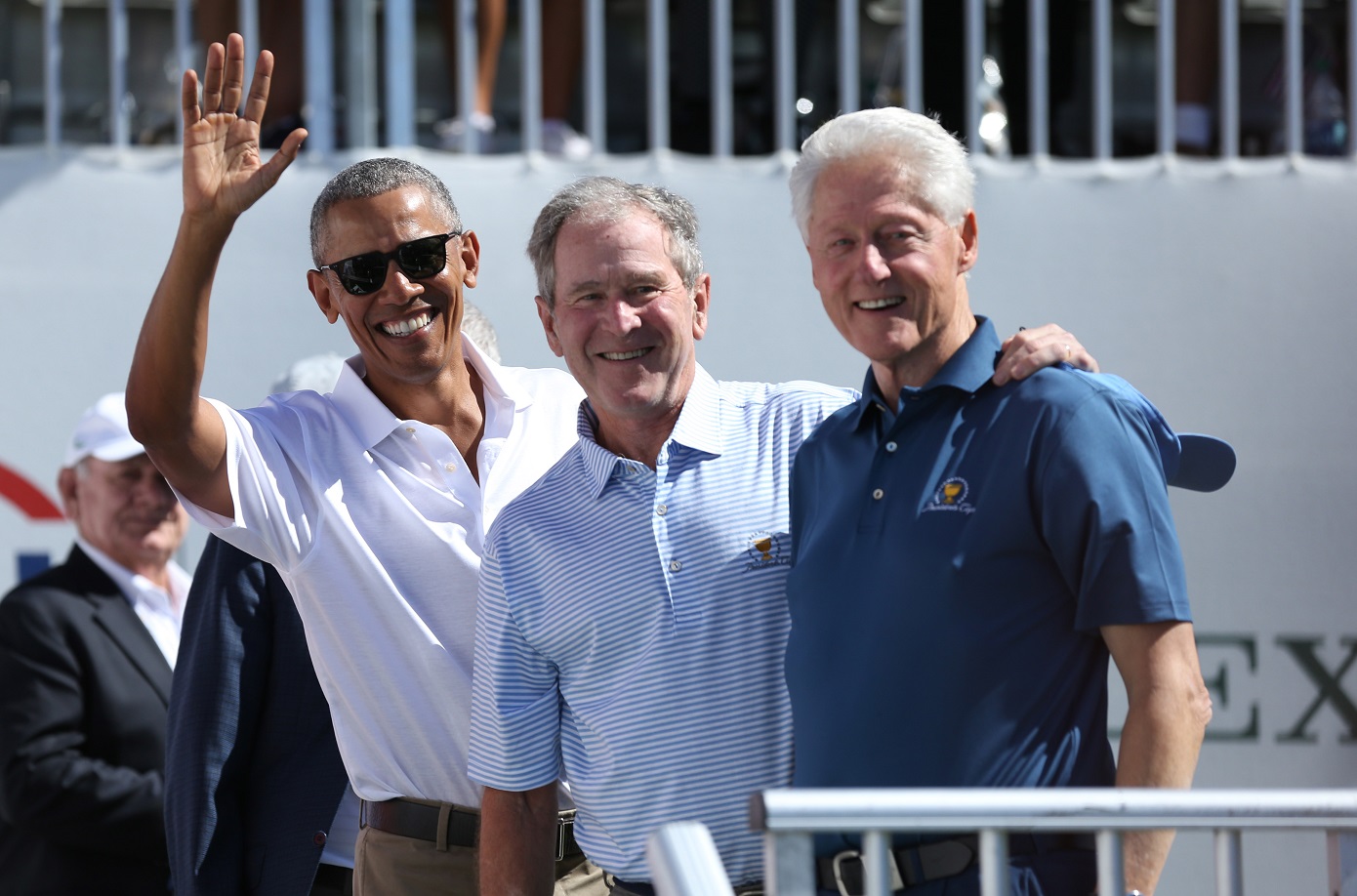 美國三名前總統柯林頓、小布希、歐巴馬皆表態願意公開施打疫苗。   圖：達志影像/路透社(photo:NewTalk)
