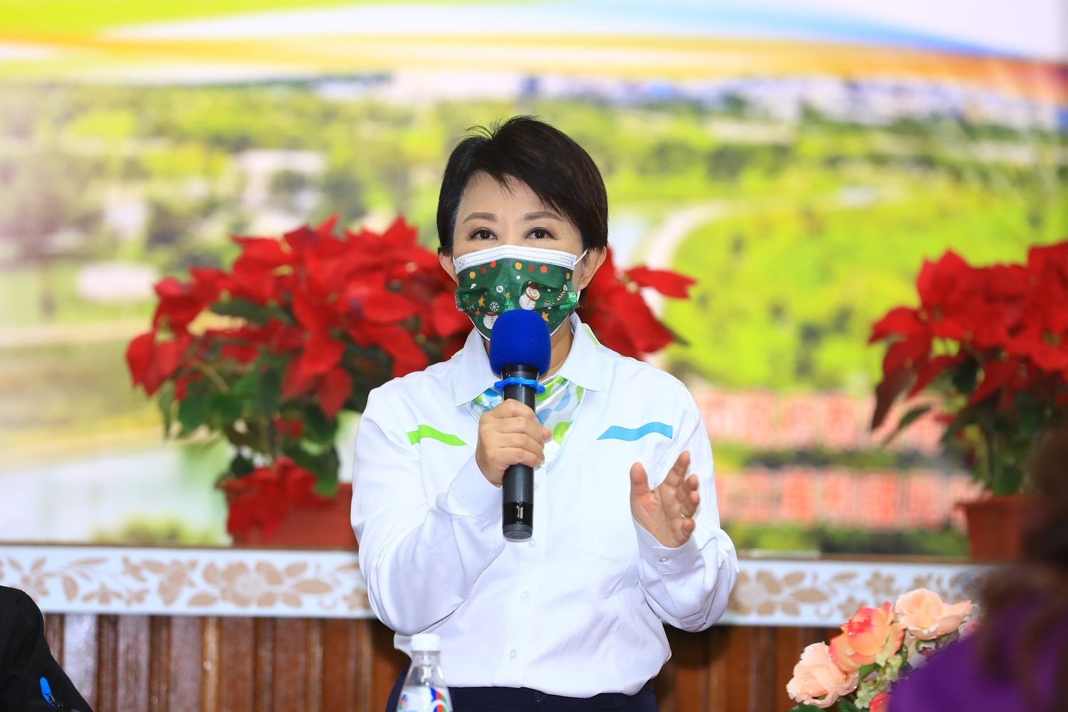 From now on, Lu Xiuyan wears Zhongjie's uniform to run the schedule.  Obviously, how to make the Zhongjie Green Line safely open to traffic will be of concern to you.Picture: Taichung City Government / Provided