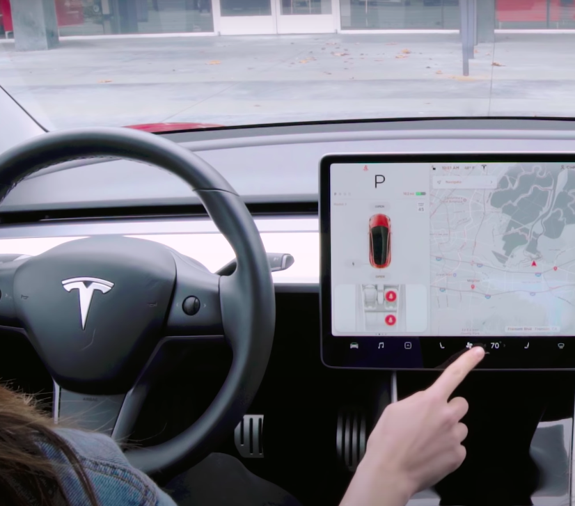 特斯拉新增「音箱」（Boombox）模式，车主能够客制化对外提示音效。   图：撷取自Tesla Youtube(photo:NewTalk)