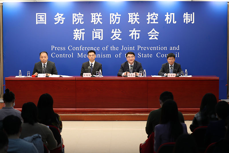 The State Council of China held a press conference on December 21 to introduce the prevention and control of Wuhan pneumonia in winter and spring and the vaccination of key populations Image: Obtained from China Government Network