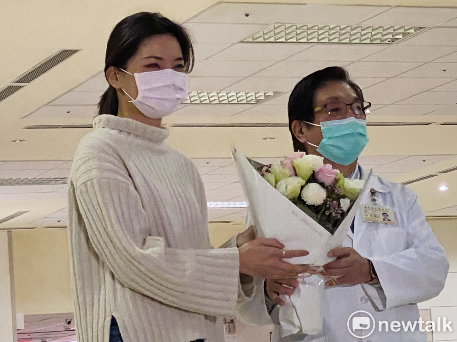 健檢發現肺腺癌零期  鍾沛君今出院喊：新人生的開始