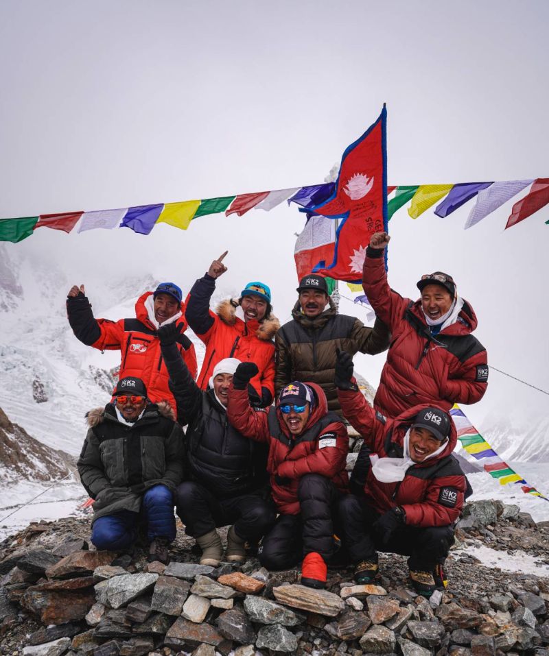 極限登山家Purja和團隊冬攀K2成功