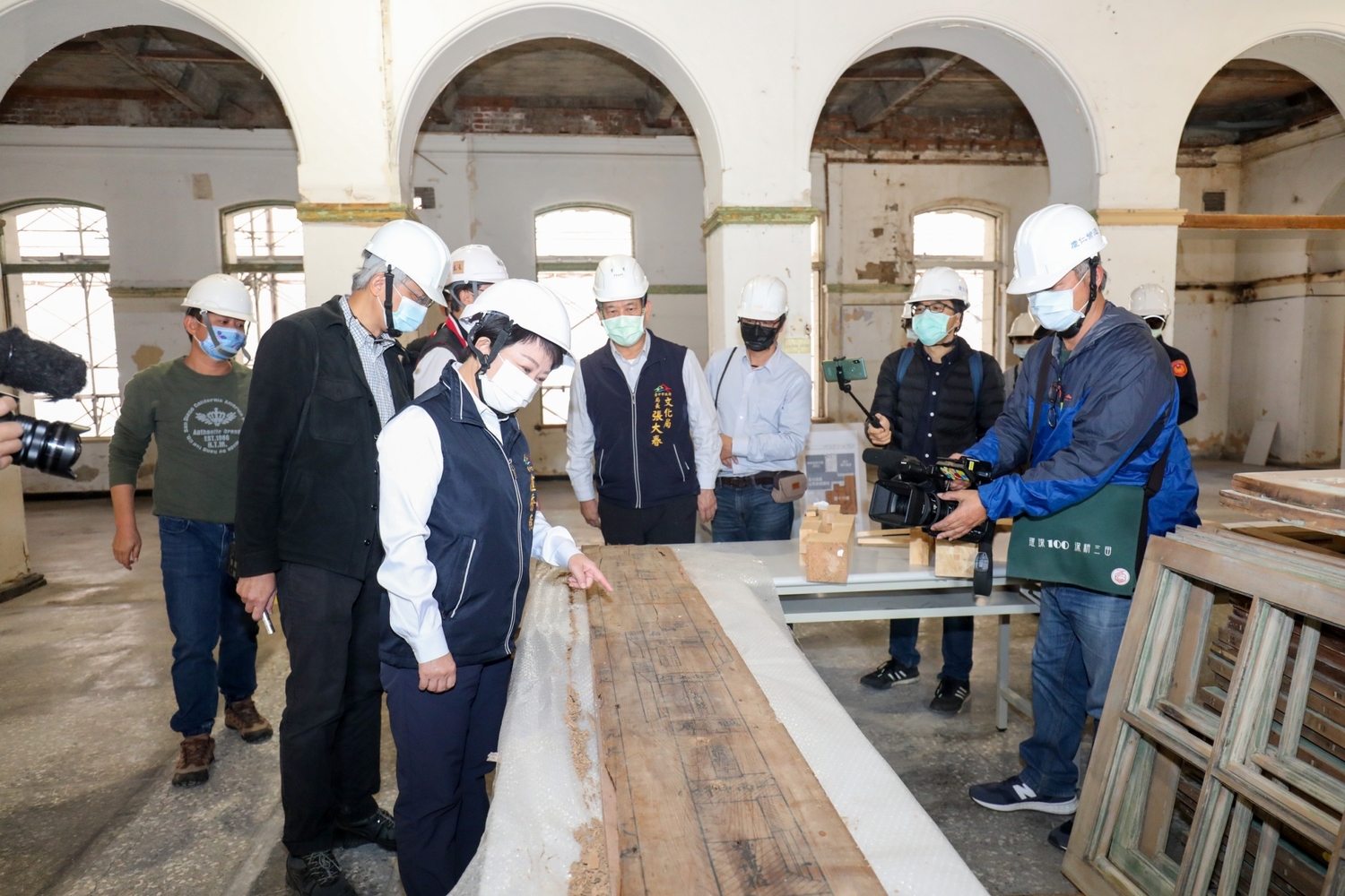 台中州廳不斷發現「寶藏」  盧秀燕：這裡是歷史國寶建築