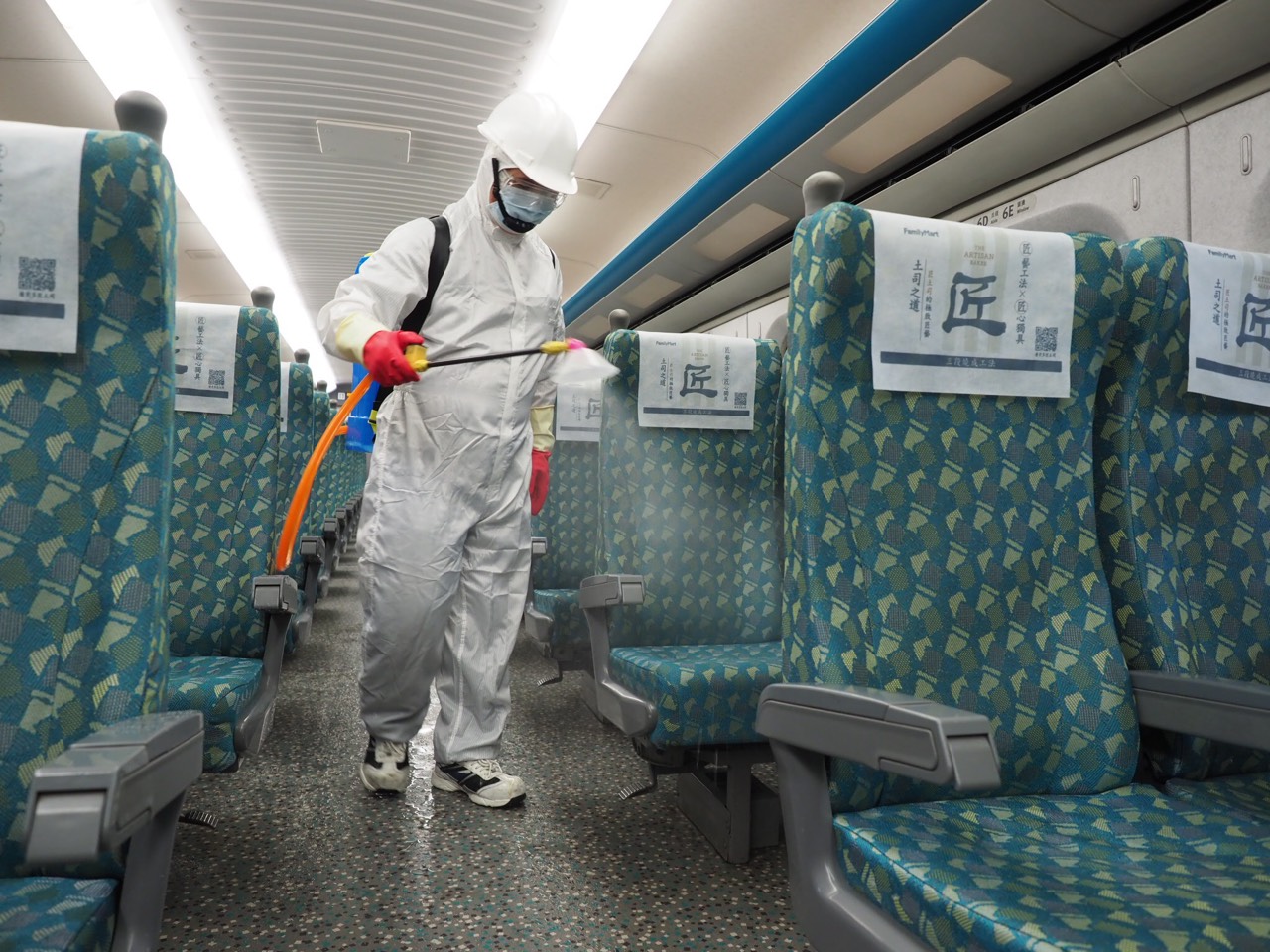 高鐵跟進防疫！封閉各車站飲水機 每2小時清潔消毒1次