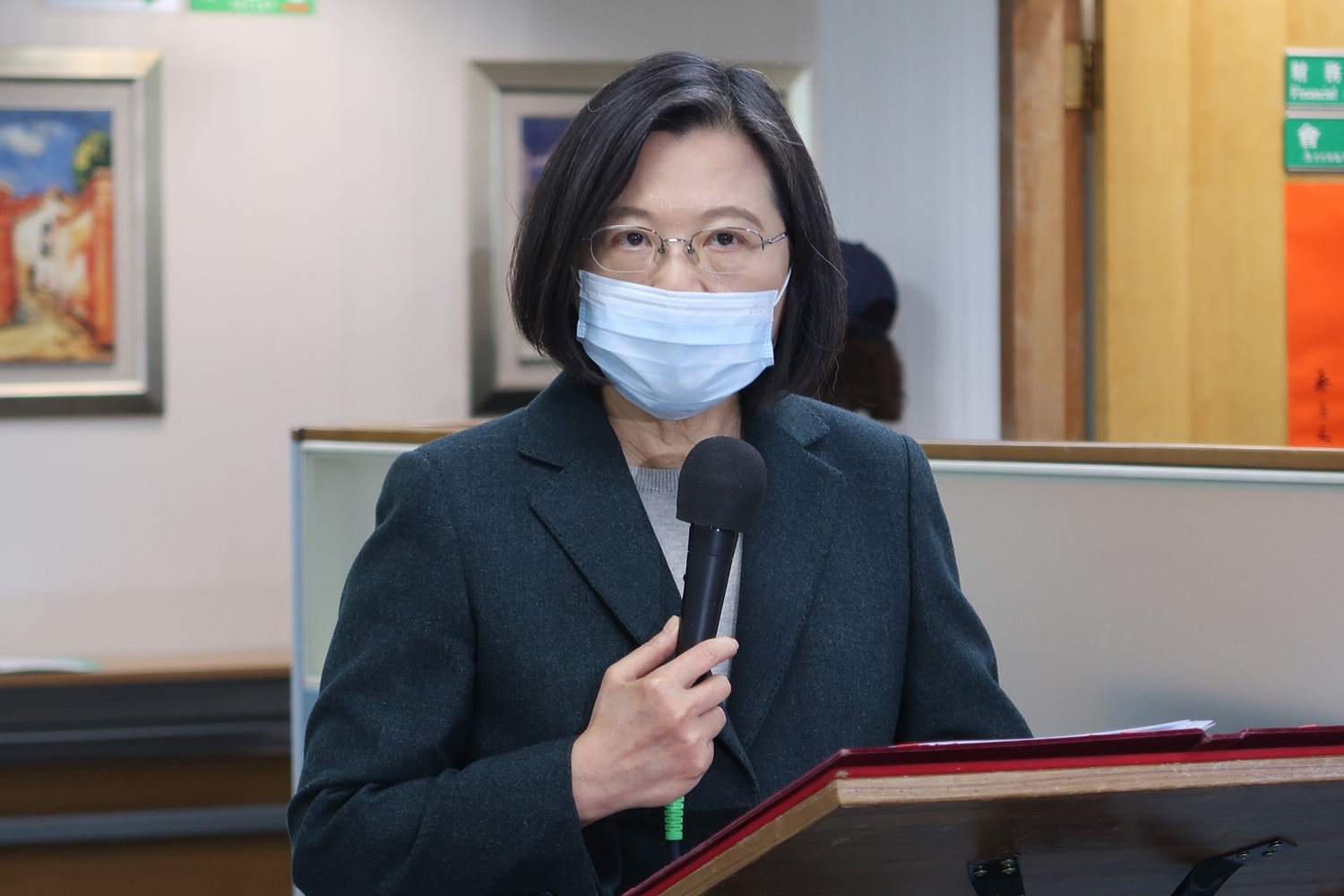 喊話防疫!  蔡英文：我們堅守住  就可安心過年