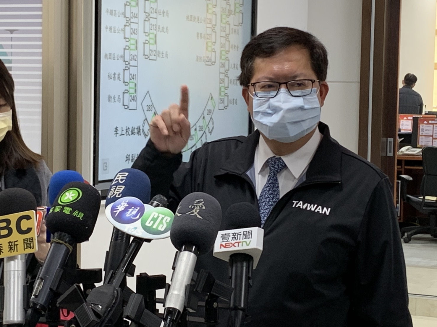 部桃專案及清零計畫2/5完成採檢 鄭文燦:無風險後部桃才會重啟營運