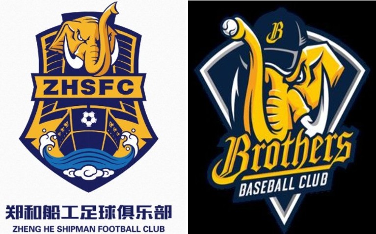 被山寨？中國足球隊徽疑抄襲中信兄弟「猛象Logo」球迷：87％像 | 中
