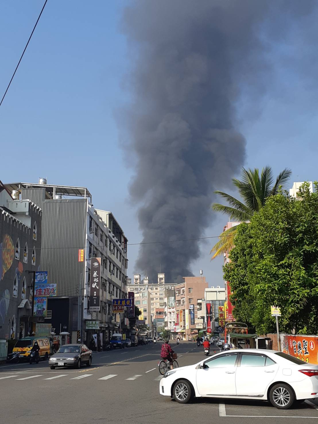 嘉義市青年街火警後續效應  黃敏惠：過年少放爆竹