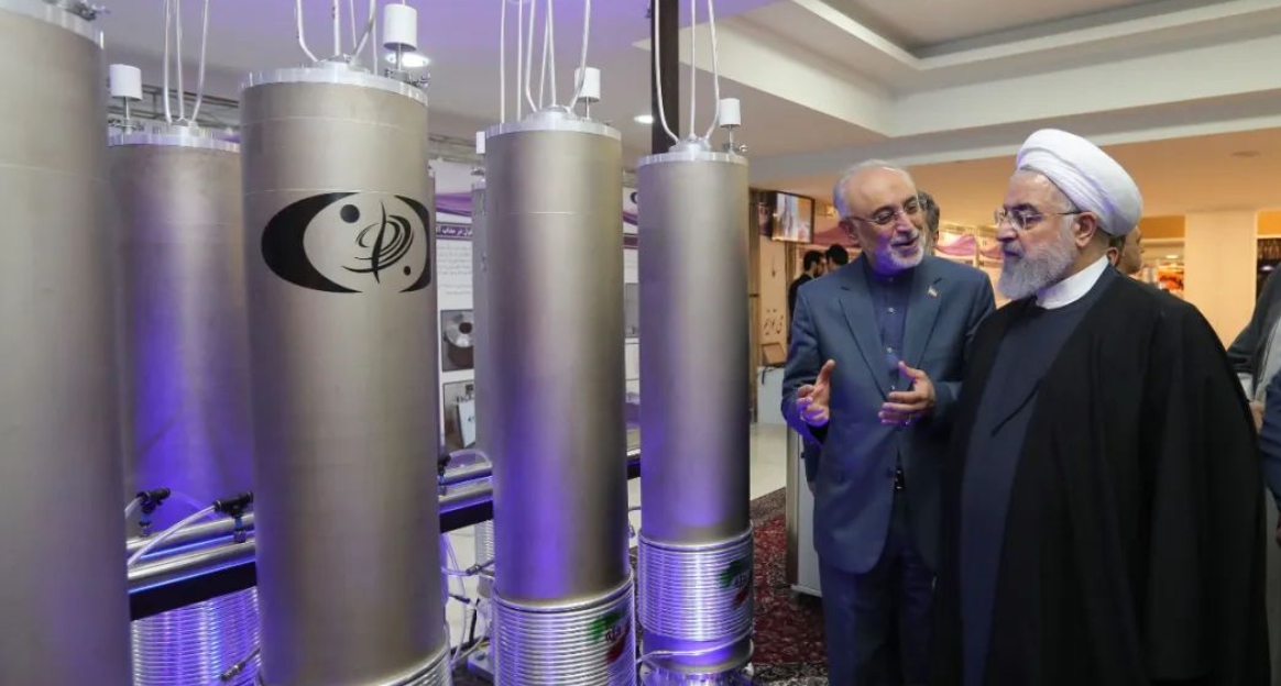 伊朗因為核協議問題而遭美國帶頭制裁，圖為伊朗核電設施。   圖 : 翻攝自中國星火智庫（資料照）