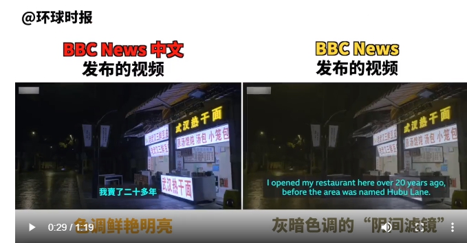 陸網民抓到BBC報導中國使用「陰間濾鏡」? 中媒怒批 : 手段卑鄙