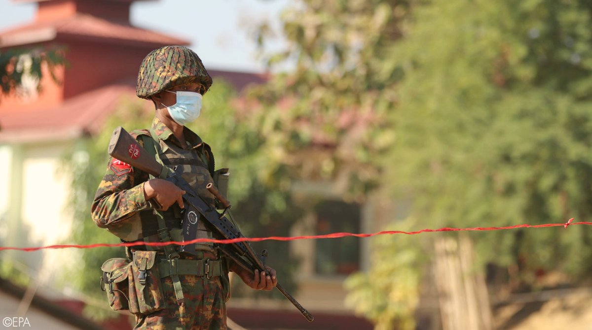 臉書開鍘！「屢次違反禁止煽動暴力」緬甸軍方粉絲專頁遭移除