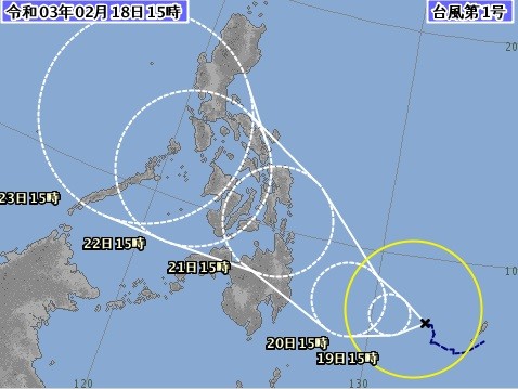今年首颱「杜鵑」下午生成！氣象局：直撲菲律賓南部群島