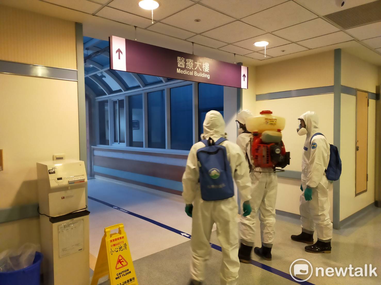 部桃明重啟營運  33化兵群今下午再次大消毒