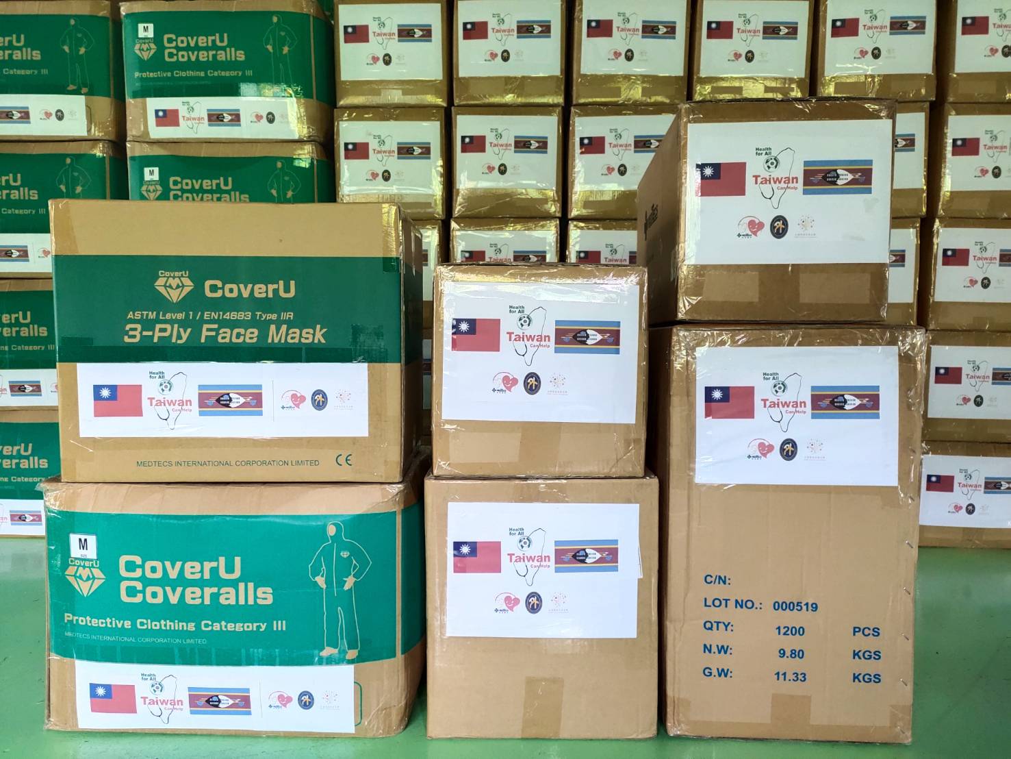 台積電、美德醫捐贈友邦防疫物資 外交部讚彰顯人道援助軟實力