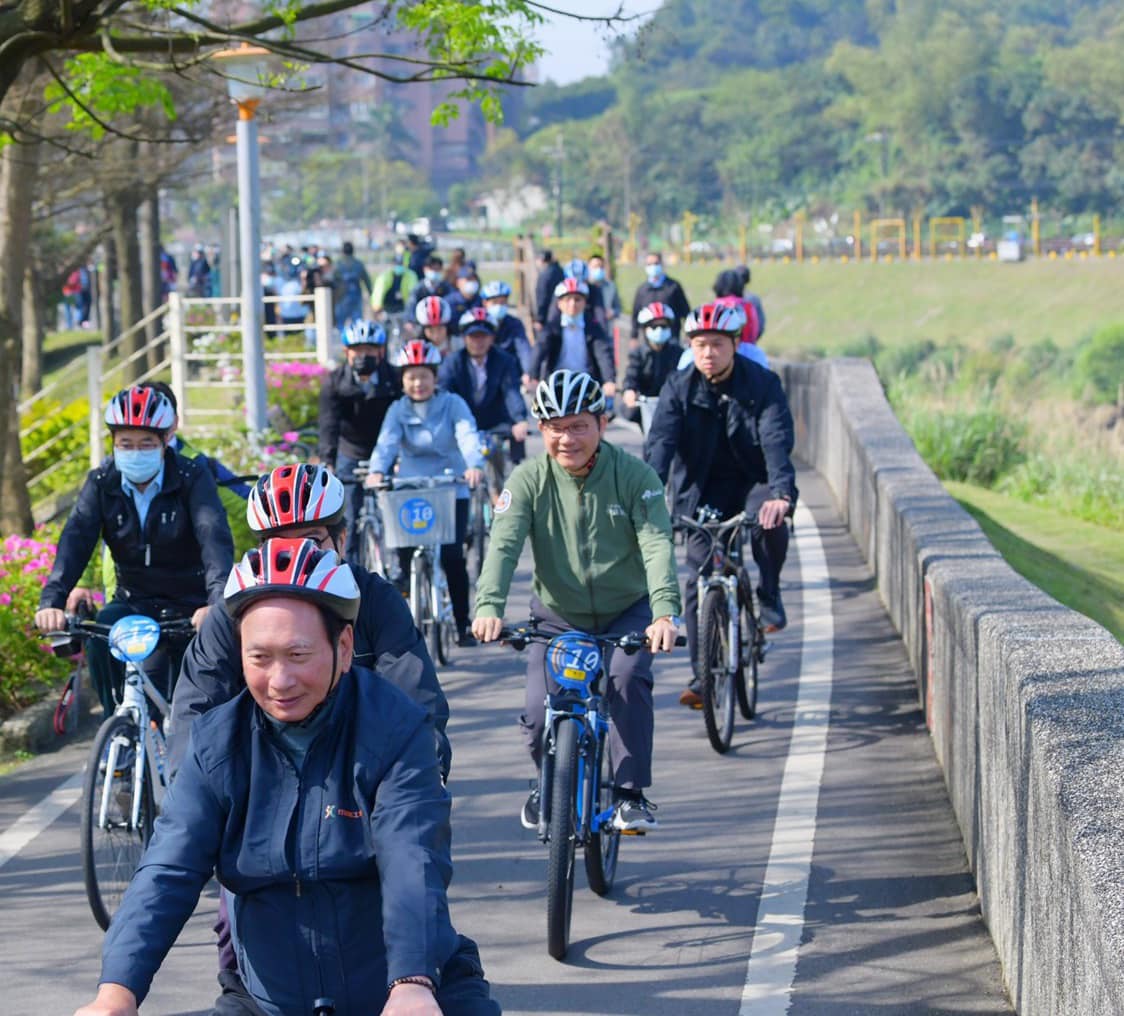 從淡水一路騎到基隆！林佳龍：2022年完成河岸自行車道串聯