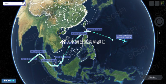 不顧中國抗議 美自由航行戰機越飛越大台 C-5M「超級銀河」穿越南海