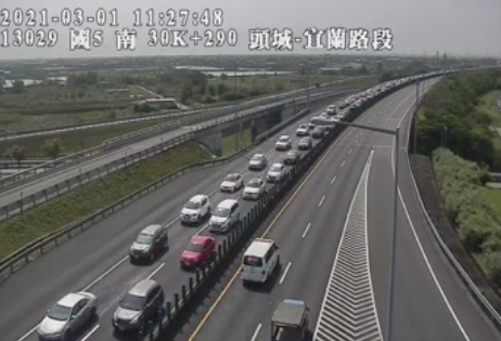 228連假最後一天塞爆！高公局預估今天最塞8路  中午過後湧車潮