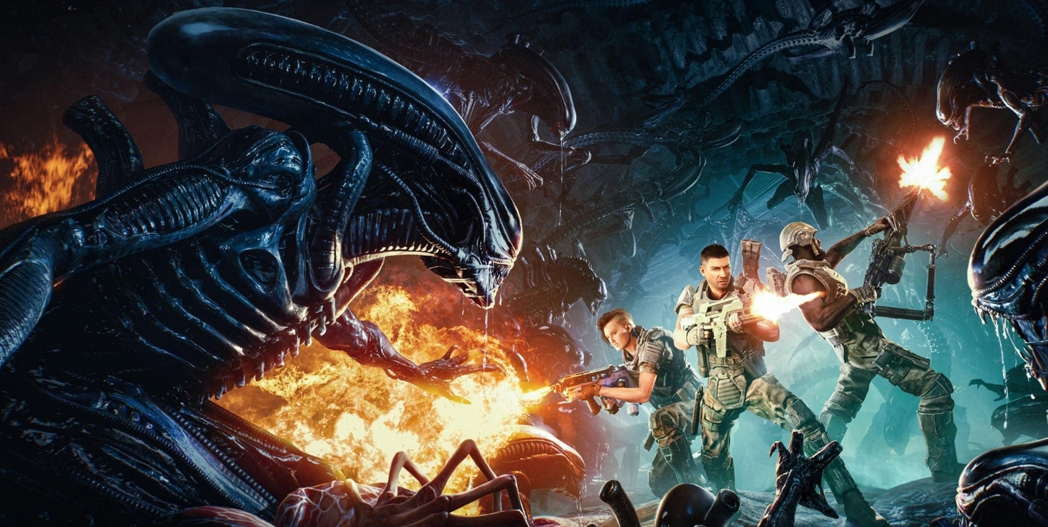 Cold Iron Studios打造第三人稱合作射擊遊戲《異形：戰術小隊》，預計在台灣時間8月25日於PC、PlayStation及Xbox平台推出。   圖：翻攝自Aliens: Fireteam官網