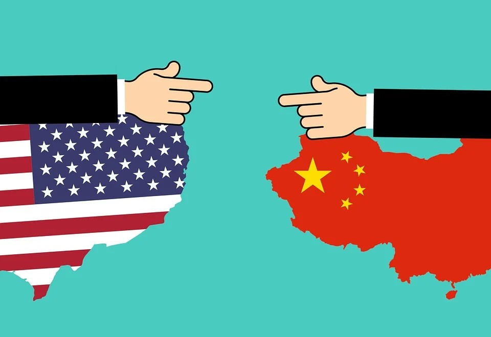 皮尤研究中心調查報告顯示，近9成受訪者認為，全球第2大經濟體中國，是美國的競爭對手、敵人，而不是夥伴。   圖：Pixabay