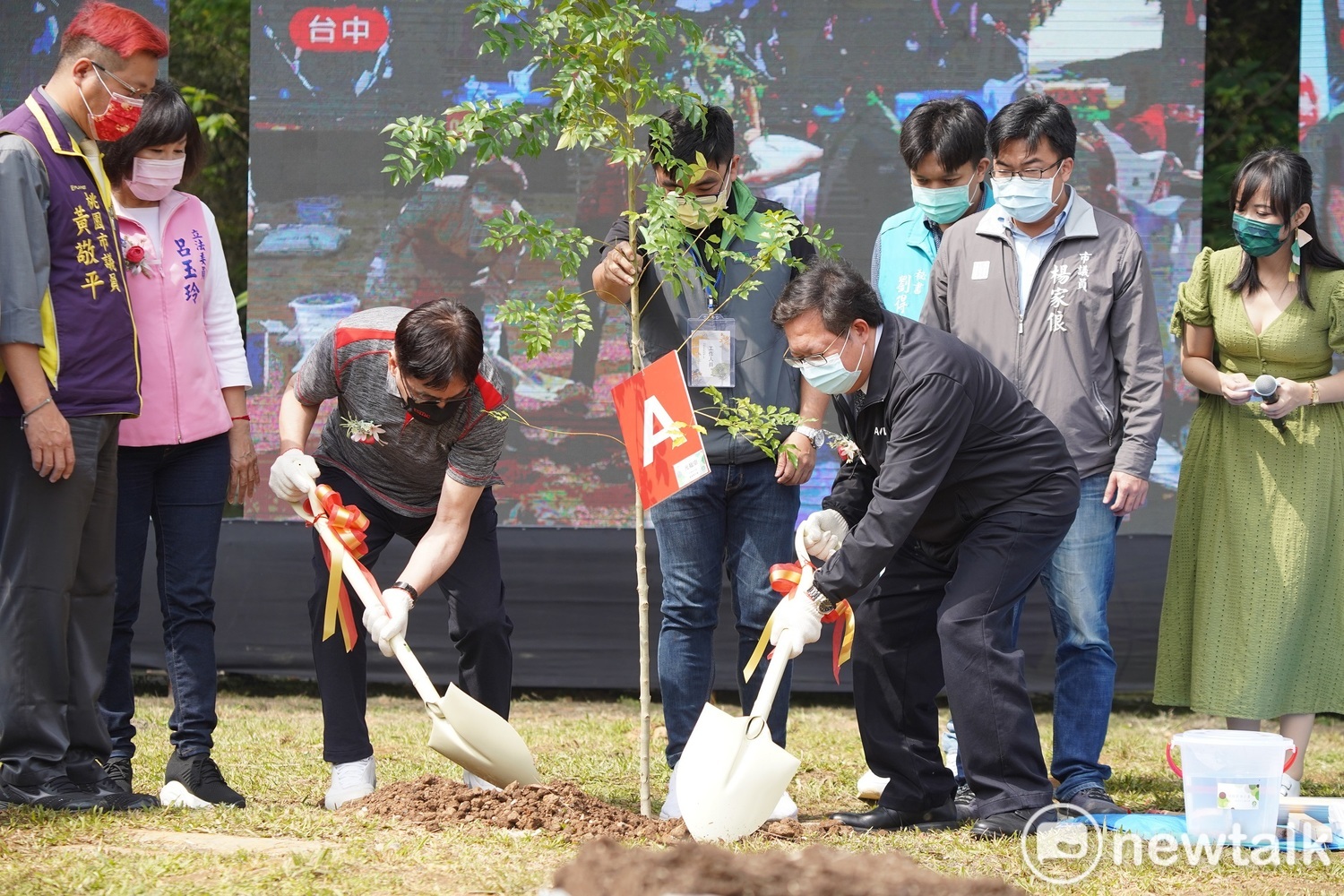台積電攜手4市連線植樹  鄭文燦:桃市3年內要種60萬棵樹