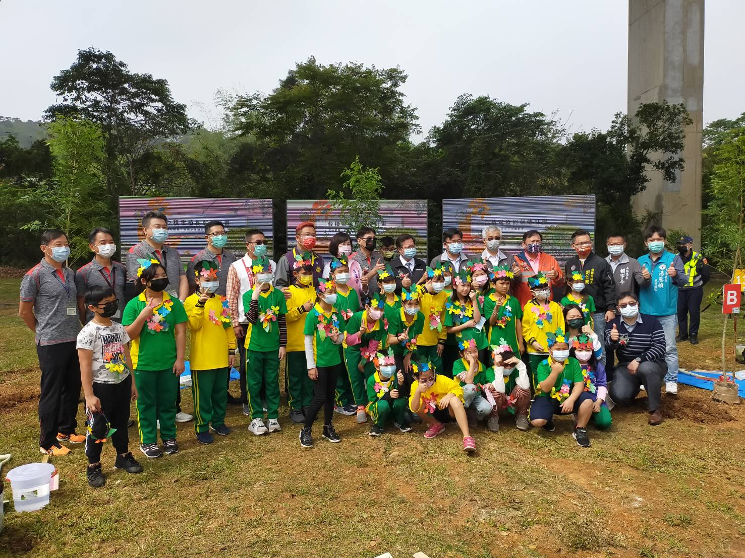 台積電攜手4市連線植樹  鄭文燦:桃市3年內要種60萬棵樹