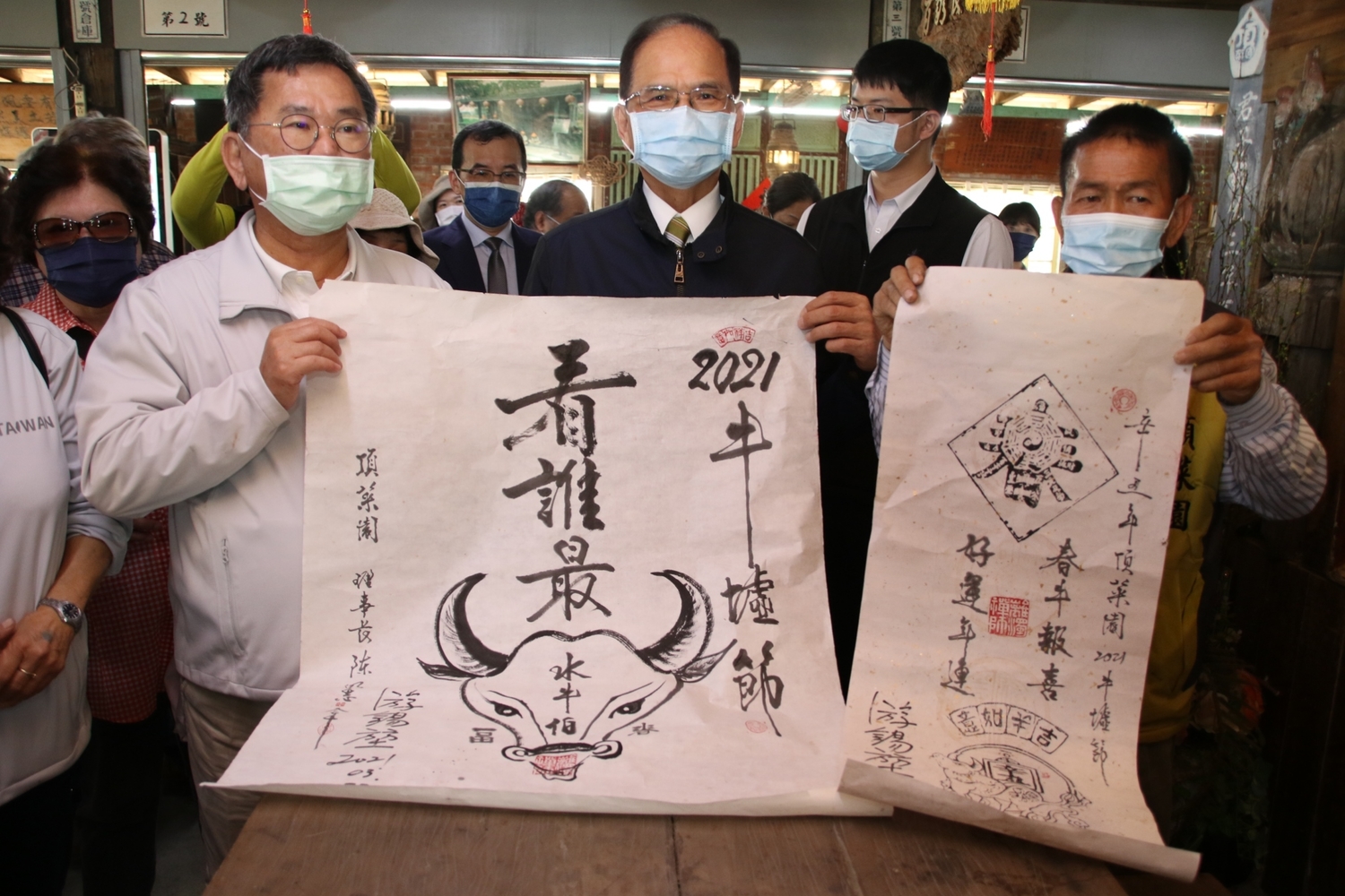 推廣「動物正義」 游錫堃笑：台灣有頭牛已活了70年