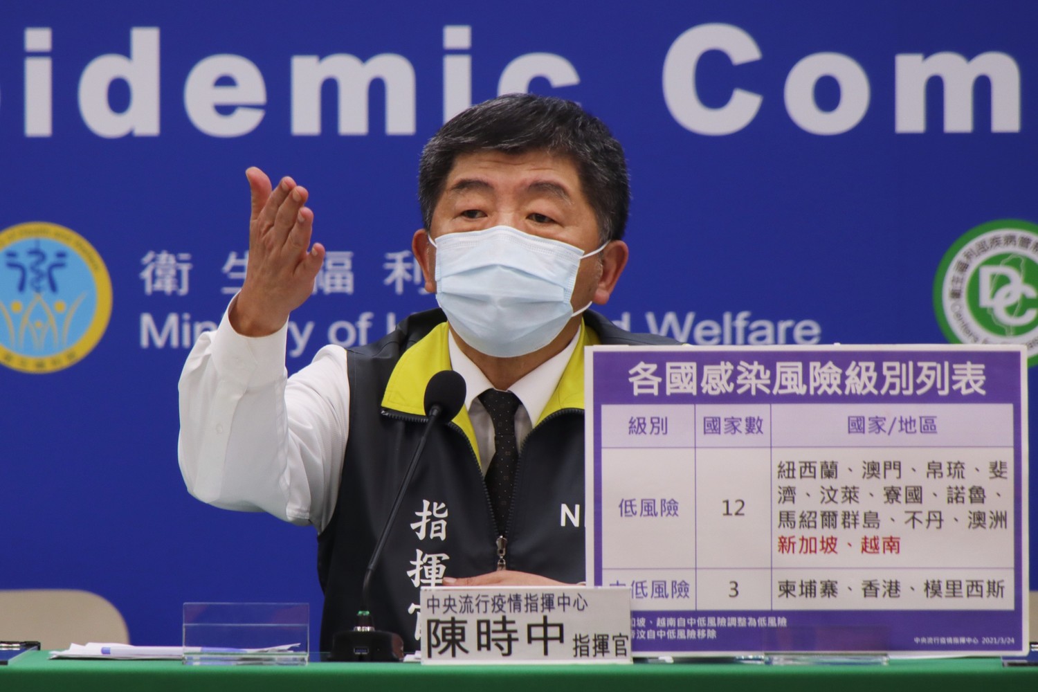 武漢肺炎》陳玉珍稱BNT疫苗一劑31美元 陳時中：我這雙眼睛沒看到過這種價格