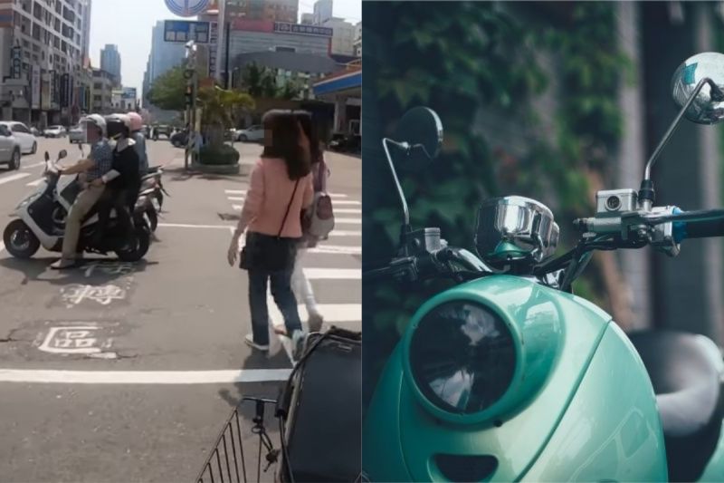 待轉驚遇超瞎路人！「神走位」他看傻　網笑：無我的境界