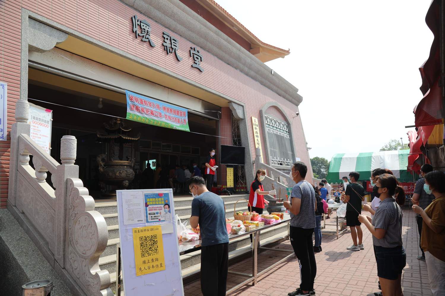 翁章梁：今年清明節嘉縣不開放民眾入塔祭拜