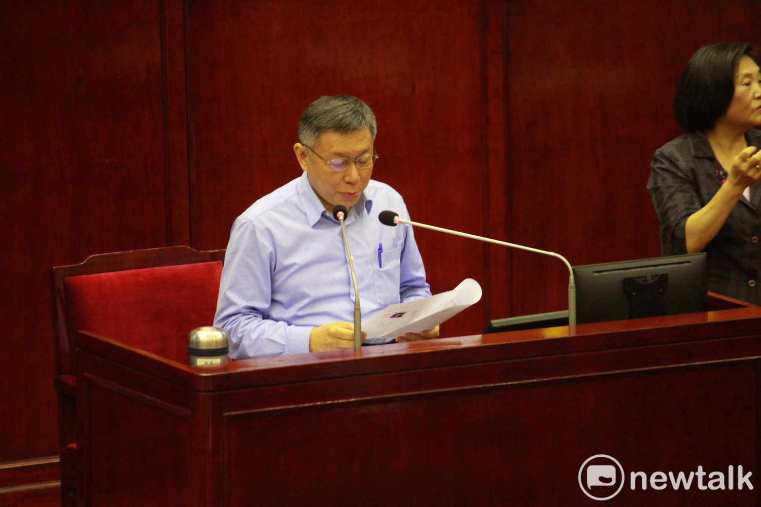 藍委建議太魯閣第八節車廂置228公園 柯文哲不贊成：不要作秀
