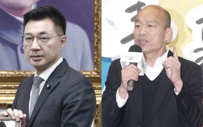 國民黨主席選戰 江啟臣、韓國瑜最新聲量曝一黨內真實現況