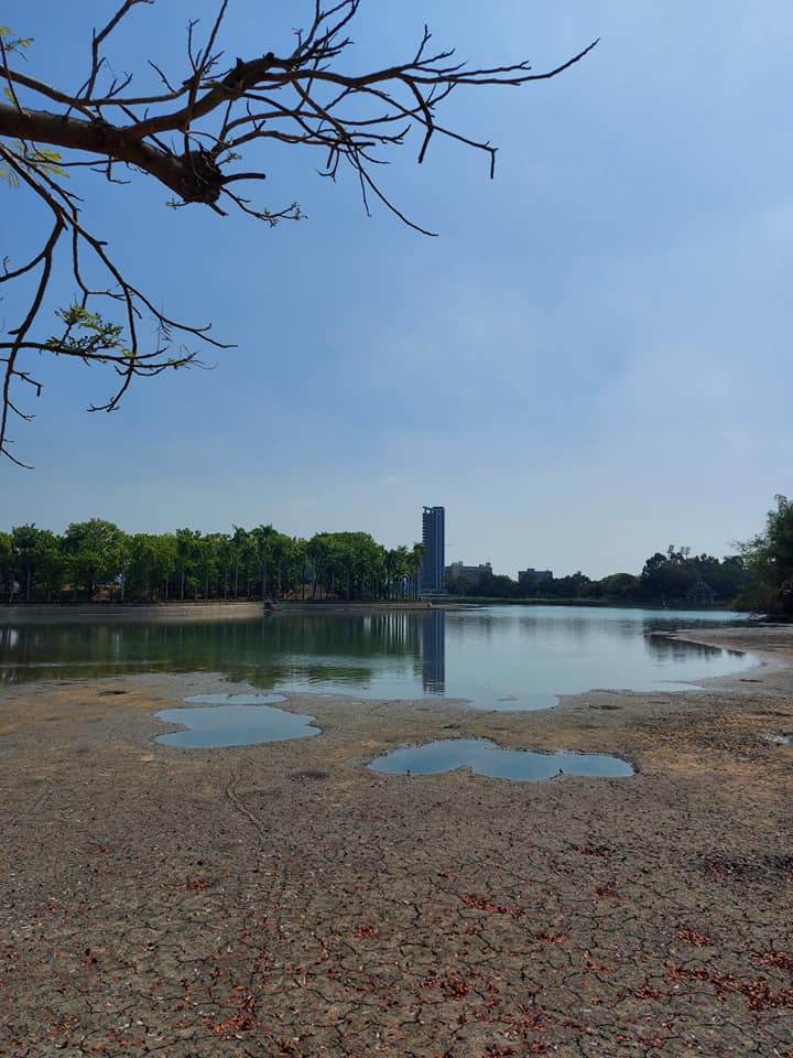 高雄水情拉警報! 網民驚呼澄清湖出現「小沙洲」 土地龜裂現乾涸景象 | 社會 | 新頭殼 Newtalk