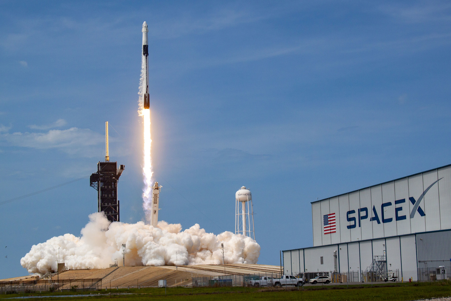 太空探索公司SpaceX。   圖：翻攝自SpaceX推特