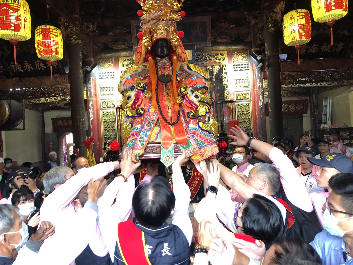 彰化南瑤宮笨港進香起駕 「三媽進香愛潦溪」23日將橫渡濁水溪