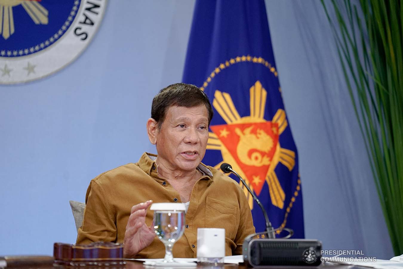 菲律賓總統杜特地立場一向親中，飽受自己國內民眾批評。   圖：翻攝自菲律賓總統辦公室