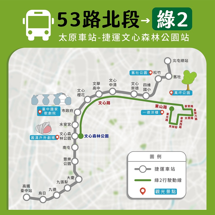 試營運最後一天！中捷綠線25日通車 10線公車動線調整