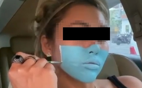 丟臉！台籍網紅與俄籍女子在峇厘島未戴口罩　竟還用「畫的」騙人 | 國際