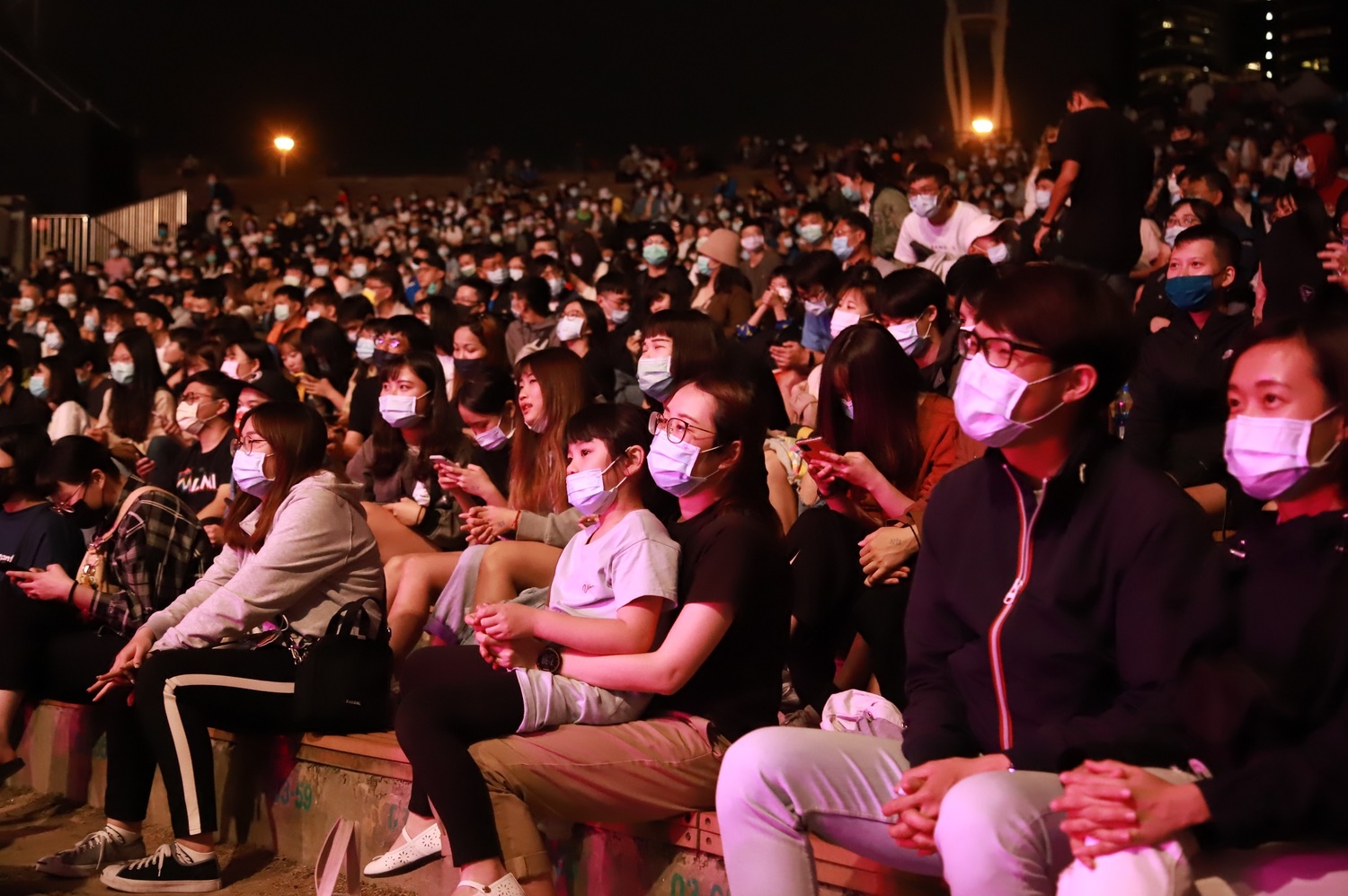 中捷首航夜《台中脈動》眾歌手開唱 時力要求世界蘭展比照開放